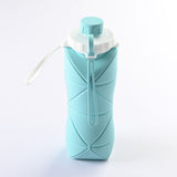 Gourde-pliable-bleu