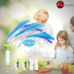 VacPack™ | Le sous-vide manuel | lot de 15sacs + pompe + clips - Chop Chop Pickle