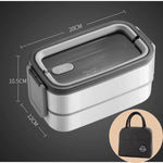 LunchBox™ Combo | Boite à lunch inox qui passe au micro-onde ! - Chop Chop Pickle