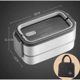 LunchBox™ Combo | Boite à lunch inox qui passe au micro-onde ! - Chop Chop Pickle