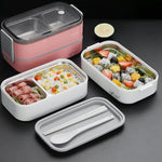 LunchBox™ Combo | Boite à lunch inox qui passe au micro-onde ! - Chop Chop Pickle