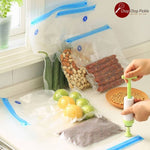 VacPack™ | Le sous-vide manuel | lot de 15sacs + pompe + clips - Chop Chop Pickle