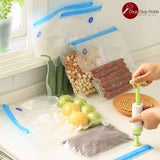 VacPack™ | Le sous-vide manuel | lot de 15sacs + pompe + clips - Chop Chop Pickle