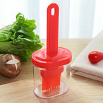 SiliPot™ | Pot avec brosse silicone pour huile et marinade