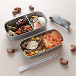 LUNCHBOX™ Bento Basic | LA boîte bento 2 niveaux pour des déjeuners sains et pratiques