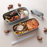 LUNCHBOX™ Bento Basic | LA boîte bento 2 niveaux pour des déjeuners sains et pratiques