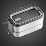 LunchBox™ Combo | Boite à lunch inox qui passe au micro-onde ! - Chop Chop Pickle